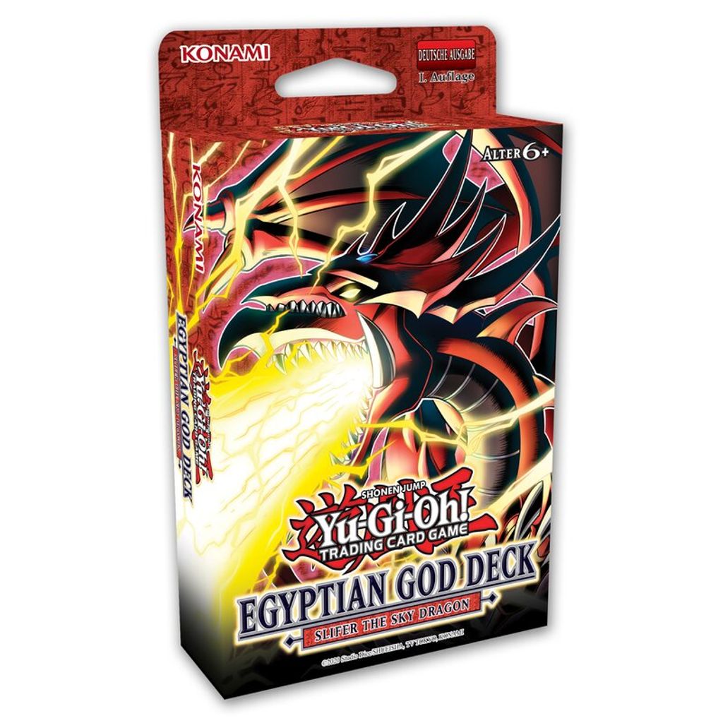 Yugioh Egyptian God Deck Slifer/Obelisk 1. Auflage Deutsch