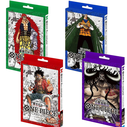 One Piece Starter Deck ST01-ST04