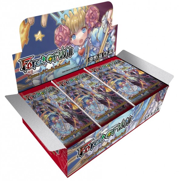 Force of Will Booster Display Game of Gods Reloaded Deutsch